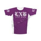V1 LXB AJJ Preto Secagem Rápida Rash Guard Gym Tee Levelxblack Jersey RANKED V2 NÍVEL NEGRO Moto Top