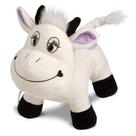 Vaca de Pelúcia Branca Fazenda 25 cm Antialérgica Vaca de Pelúcia Branca Fazenda 25 cm Antialérgica
