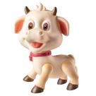 Vaca Vaquinha 21cm Grande Em Vinil Macio Animais Da Fazenda Infantil Menino Menina Coleção Big Farm Cometa