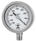Vacuômetro 100 Vertical Inox 30polhg 760mmhg