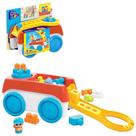 Vagão giratório de blocos 20 Peças Mega Bloks Fisher Price COR:Vermelho