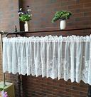 Valance Molaxhome White Lace 130x40cm para Windows 1 PC