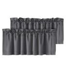 Valances H.VERSAILTEX Blackout para Windows 52x46cm 2 painéis