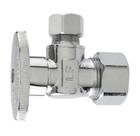 Valve Plumb Pak PP20061LF com ângulo de rotação de 1/4 em latão cromado