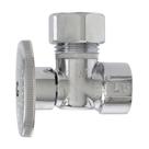 Valve Plumb Pak PP51-1PCLF Ângulo de rotação 1/4 1/2" cromado