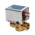 Válvula 2 vias 3/4" 220V Motorizada Ação ON-OFF Retorno Por Mola ACTZV-220