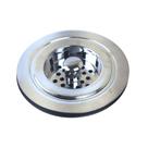 Válvula Americana Metal Cromada Escoamento Pia Cozinha 3.1/2'' Com Cestinha