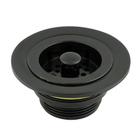 Válvula Americana Para Pias Cozinha Black/Preto Metal 3.1/2 Válvula Americana Para Pias Cozinha Black/Preto Metal 3.1/2