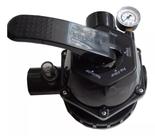 Válvula Cabeçote Rosqueada com Manômetro uso Universal Filtros F280P até F750P - Nautilus Válvula Cabeçote Rosqueada com Manômetro uso Universal Filtros F280P até F750P - Nautilus