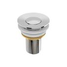Valvula Chrome Clique Rodondo Para Lavatorio - Levo