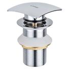 Válvula Click 1 1/4 Quadrada Ralo Para Cuba Pia Banheiro Aço Inox/Latão Cromada Prestige Beltempo