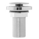 Valvula click branca c/capa inox 1.1/4 vcp1 - astra