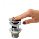 Válvula Click de Inox para Cubas (Silver)