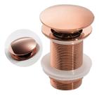 Válvula Click Luxo Inox 304 Rose Cuba Banheiro ⅞