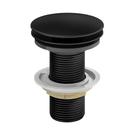 Válvula Click P/ Lavatório Redonda Preto Fosco 1608 BK Fani