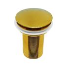 Válvula Click para Cuba de Banheiro 1.1/4 Ralo Metal Dourada Válvula Click para Cuba de Banheiro 1.1/4 Ralo Metal Dourada