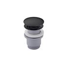 Válvula Click Para Lavatório Tampa Redonda G7/8 1 Black Jiwi