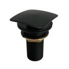 Valvula Click Quadrada Lavatorio 7/8 Metal Black Valvula Click Quadrada Lavatorio 7/8 Metal Black