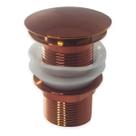 Valvula click rose 1 1/4 ralo pia cuba inteligente inox