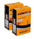 Válvula Continental Presta de tubo interno 42mm 700x25-32c (pacote com 2) Válvula Continental Presta de tubo interno 42mm 700x25-32c (pacote com 2)