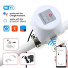 Válvula De Água Inteligente WiFi Com Temporizador Para Controle De Torneira De Jardim, Compatível