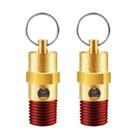 Válvula de alívio de pressão do compressor de ar LSTOPGO 1/4" Macho Válvula de alívio de pressão do compressor de ar LSTOPGO 1/4" Macho
