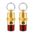 Válvula de alívio de pressão do compressor de ar LSTOPGO 1/4" Macho Válvula de alívio de pressão do compressor de ar LSTOPGO 1/4" Macho