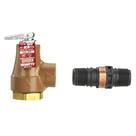 Válvula de Alívio de Pressão Watts 374A-030-FS - 3/4 Polegadas - 30 PSI Válvula de Alívio de Pressão Watts 374A-030-FS - 3/4 Polegadas - 30 PSI