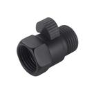 Válvula de controle de fluxo de água ChuangTim Matte Black 1/2 G1/2