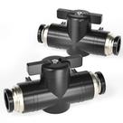 Válvula de controle de fluxo de ar TAILONZ PNEUMATIC BVU-3/8 OD