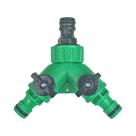 Válvula De Desligamento De 3 Vias Para Torneira De Jardim, Conector De Tubo De Água De Plástico Com Válvula De Desligamento De 3 Vias Para Torneira De Jardim, Conector De Tubo De Água De Plástico Com