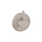 Válvula de desvio Trim hansgrohe Ecostat Modern Brushed Nickel
