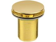 Válvula de Escoamento 1.1/4” Dourada para Tanque Click Up Gold Go5241 Ducon Metais Válvula de Escoamento 1.1/4” Dourada para Tanque Click Up Gold Go5241 Ducon Metais