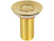 Válvula de Escoamento 7/8” Dourada para Lavatório Click Up Tampa Pequena Gold Go5221 Ducon Metais Válvula de Escoamento 7/8” Dourada para Lavatório Click Up Tampa Pequena Gold Go5221 Ducon Metais