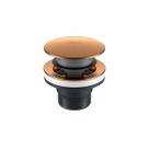 Válvula de Escoamento Click para Lavatório e Bidê Gold Matte Válvula de Escoamento Click para Lavatório e Bidê Gold Matte