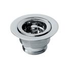 Válvula de Escoamento para Cozinha 3.1/2" X 1.1/2" com Cesta de Metal Cromado Roca