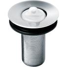 Válvula de Escoamento para Lavatorio 7/8" sem Ladrão com Tampa Plástica Complementos