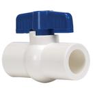 Válvula de esfera Homewerks VBVP40E6B PVC Schedule 40 3,2 cm branca Válvula de esfera Homewerks VBVP40E6B PVC Schedule 40 3,2 cm branca