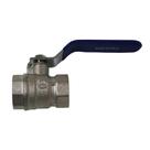 Válvula de Esfera Latão 3/4" PN-25 BSP F/F Mipel