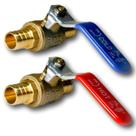 Válvula de esfera Pex XFITTING 3/4 de polegada, 20 peças quentes e frias Válvula de esfera Pex XFITTING 3/4 de polegada, 20 peças quentes e frias