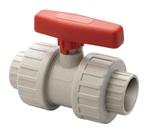 Válvula de Esfera PP-H PTFE-EPDM PN10 Dupla União F/F 32mm - Solda