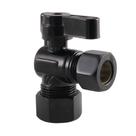 Válvula de Parada Angular Kingston Brass KF5440MB Preto Fosco