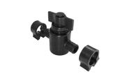Válvula de parada reta PEXLOCK 30894 3/4 preta para tubos PEX