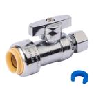 Válvula de parada reta SUNGATOR Water Shut Off 1/2 x 3/8 pol