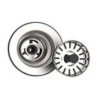 Válvula de Pia Inox 3 1-2 com Puxador Preto para Pia de Cozinha Pádova Válvula de Pia Inox 3 1-2 com Puxador Preto para Pia de Cozinha Pádova