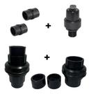 Válvula De Retenção 50mm / 40mm + Válvula Quebra Vácuo