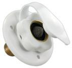 Válvula de retenção de latão B&B Molders 94214 para entrada de água, branca Válvula de retenção de latão B&B Molders 94214 para entrada de água, branca