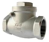 Válvula De Retenção Portinhola Horizontal Dn15 1/2 Inox 304