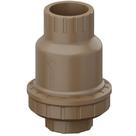Válvula De Retenção Roscável Soldável PVC Marrom Tubos E Canos Água Fria 1.1/4” Polegadas 40mm Tigre