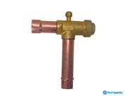 Válvula de Sucção 1"1/4 X SOLDA 1"5/16 GAS R-410